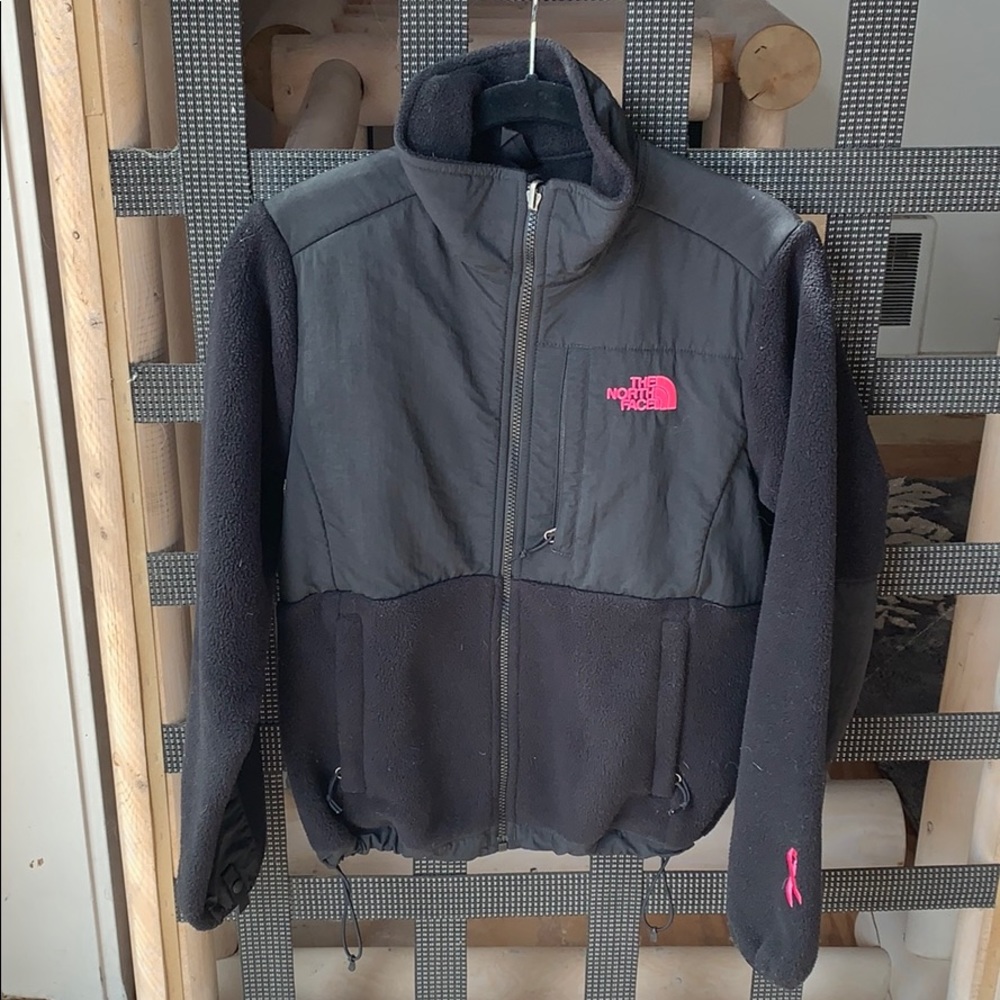 North face jacket breast cancer awareness special